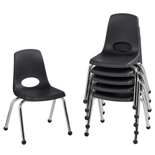 Chaise de classe empilable (Ensemble de 6)