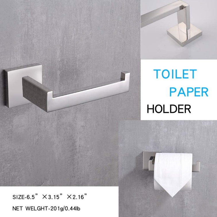 NIERBO 3 - Piece Bathroom Hardware Set