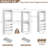 Seward Closet System With 8 Drawers, 4 Hanging Rods-1300547872