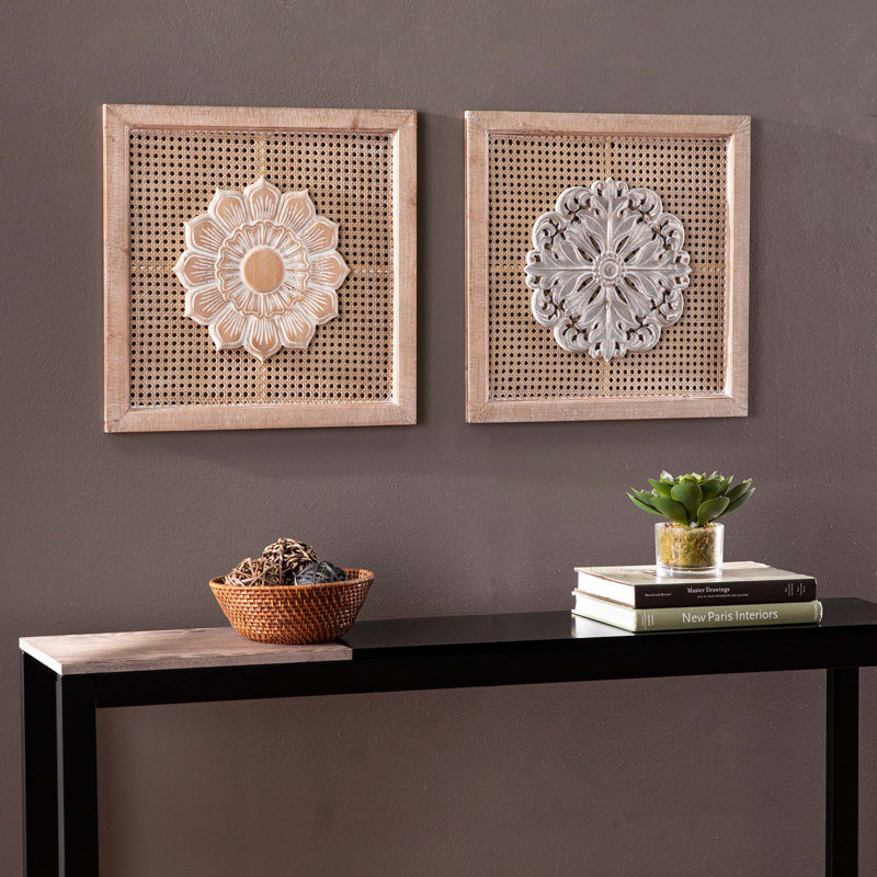 Panneaux muraux décoratifs Lamsting - ensemble de 2 pièces