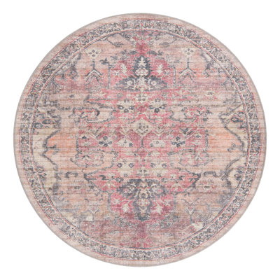 Tapis oriental beige / rose Engelman