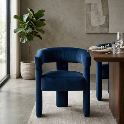 Light-Luxury Velvet Dining Chair