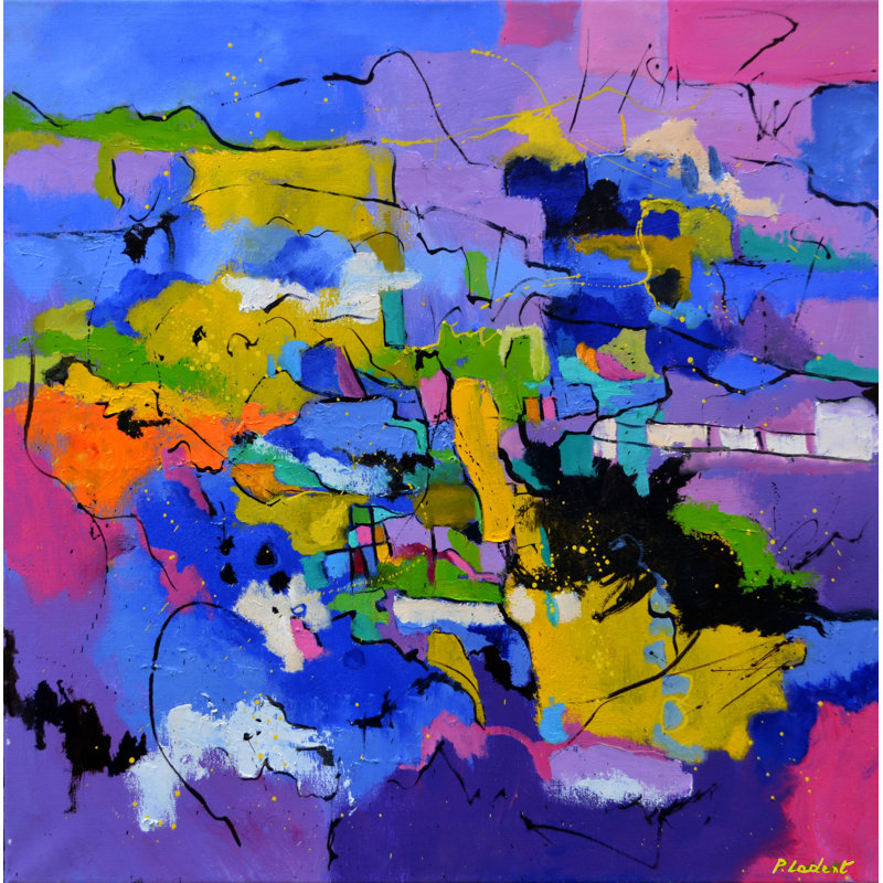 Abstract 8861012 Print by Pol Ledent, 17.25" H x 21.25" W