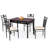 Gracielle 4 - Person Four Leg Dining Set