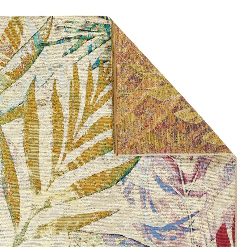Alyvea Abstract Indoor / Outdoor Area Rug, Rectangle 120 x 170cm