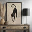 «Black Cat Portrait In Matisse» par Cocoon Design, reproduction d'art-504385176-504385183-504385180