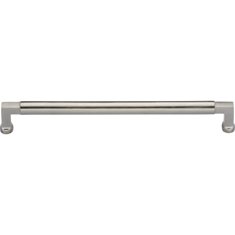 Bauhaus Cabinet Pull, White Bronze, 10"