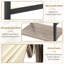 69cm H Media Shelves