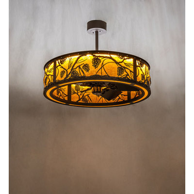 Jahmal 30'' Ceiling Fan with LED Lights