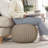 100% Cotton Hand Knitted Pouf Ottoman-1581015821
