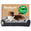 Lit orthopédique confortable pour chiens de taille moyenne, canapé-lit lavable imperméable très épais avec housse en sherpa, base antidérapante-120992758-135214797