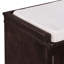Banc de rangement avec 2 tiroirs et 2 armoires pour le vestibule-686933459