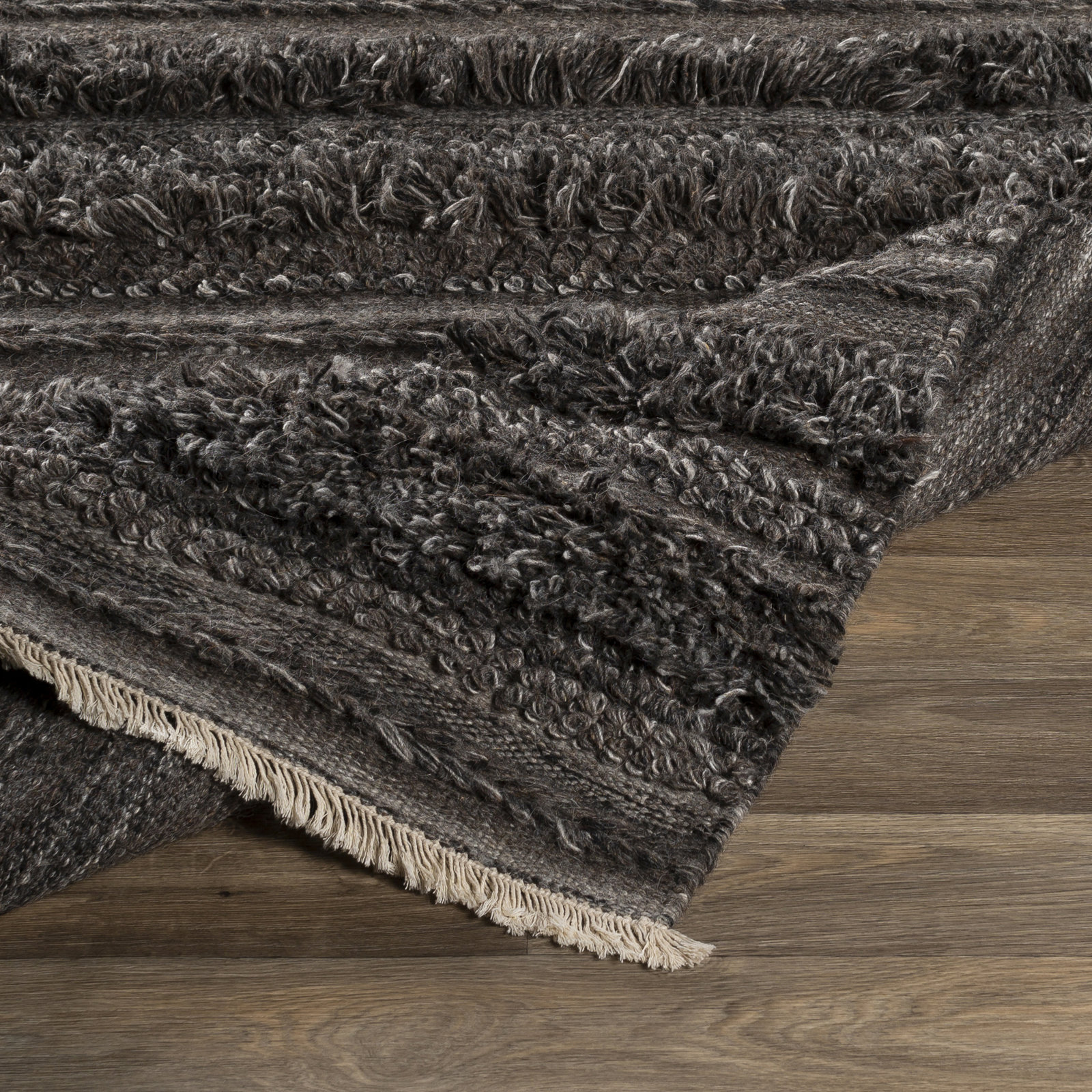 Nelle Handmade Rug, Rectangle 8'10" x 12'