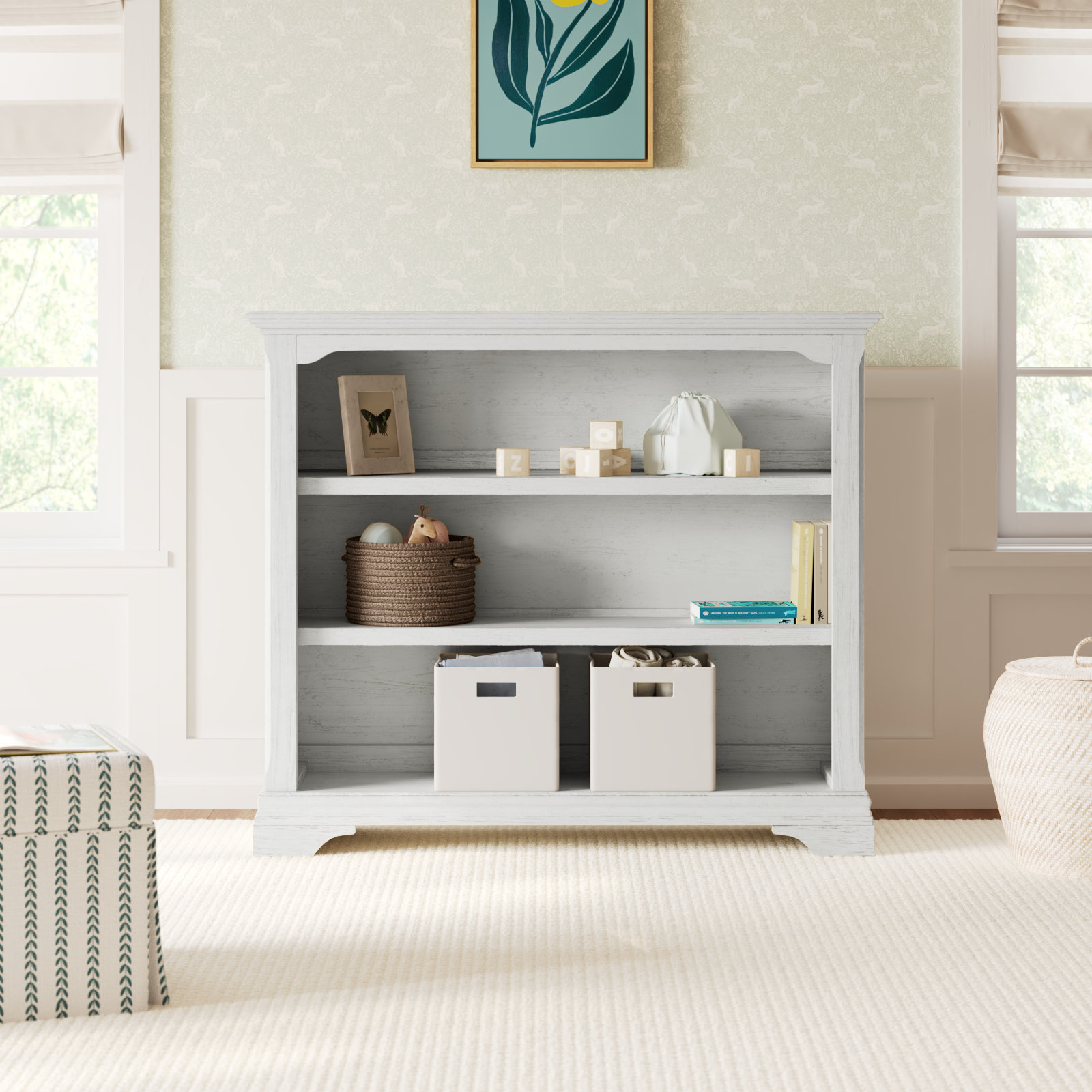 Shayla Wide Bookcase