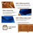 Water Resistant Wood Deck Box in Brown