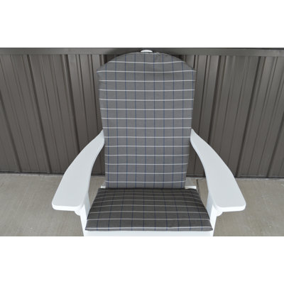 Outdoor 1'' Adirondack Chair Back Cushion