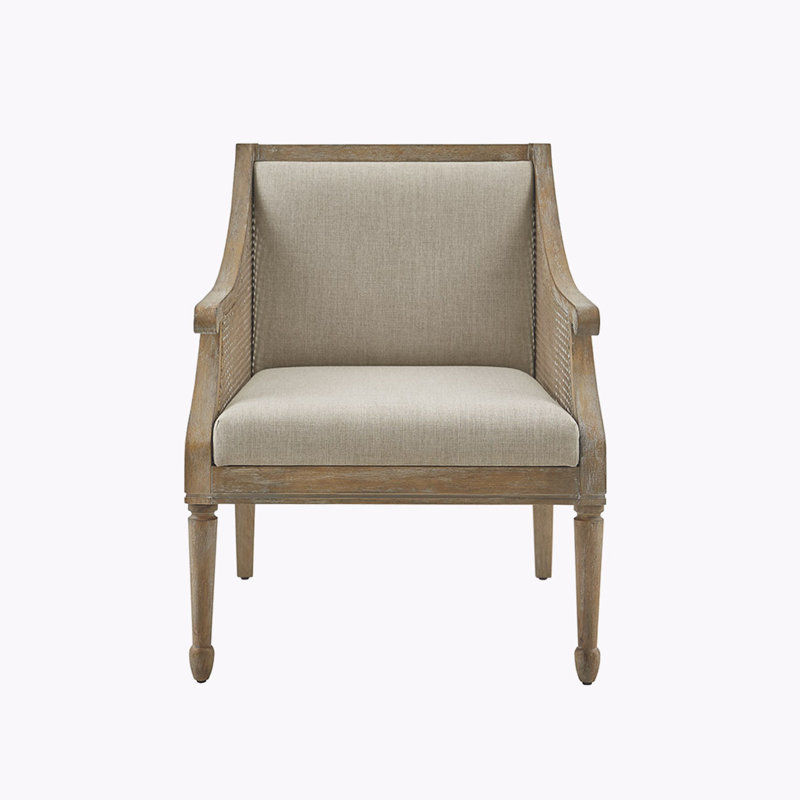 Fauteuil de 29 po de largeur Calliemae, Polyester naturel