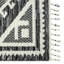 Tapis noir / blanc Lauri Southwestern-692131487