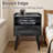 Leggon 16.93 " W Solid Wood Nightstand-611937140