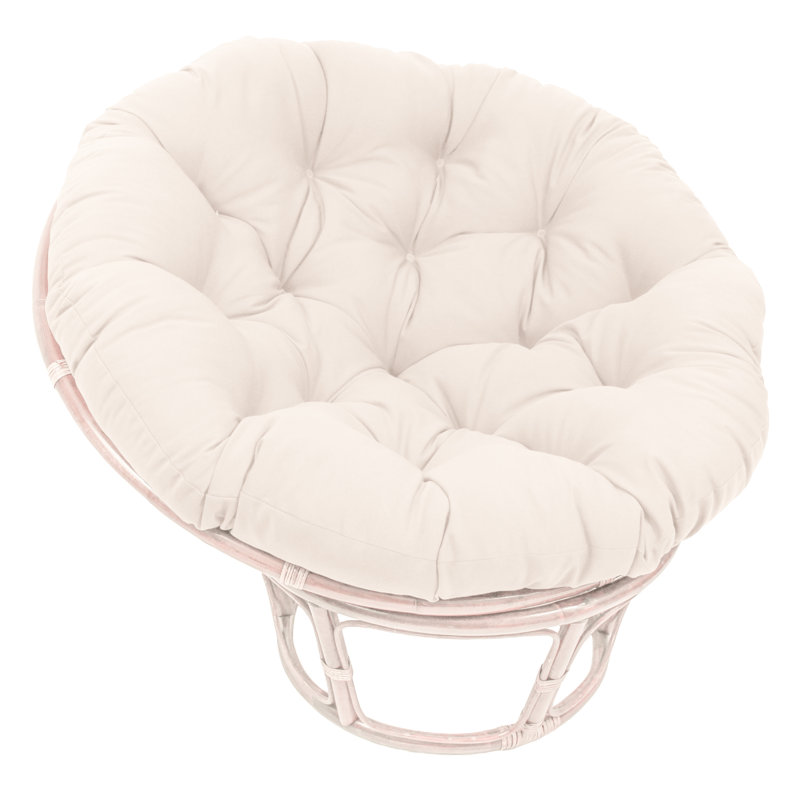 Outdoor Papasan Seat Cushion, 48" W x 48" D, Berry Berry