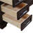 Ronnie 60" Single Bathroom Vanity Set with Chocolate Cabinet and Quartz Countertop-417623418-403223590