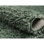 Lush shaggy carpet in  green-341375755