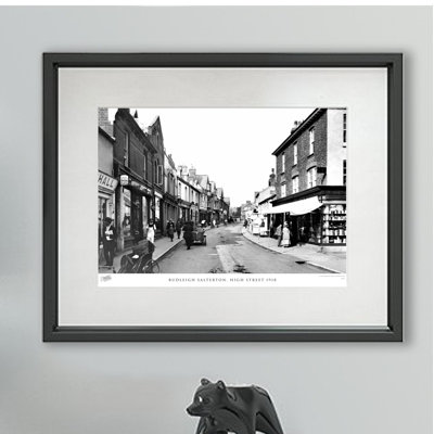 Budleigh Salterton, High Street 1918 - Single Picture Frame Print