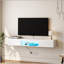 Meuble télé flottant mural 65 po avec 16 couleurs DEL-931860427