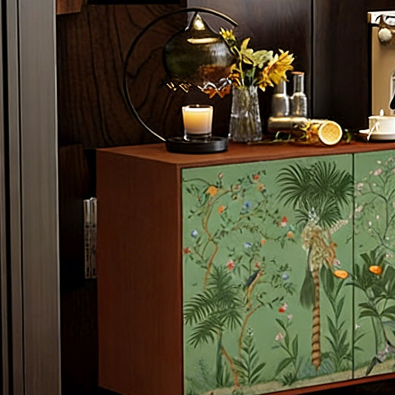 Armoire de rangement French French, Noyer