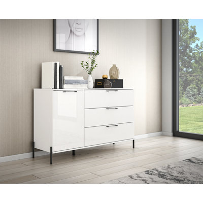 Sinquefield Holzwerkstoff Rechteckig Accent Chest