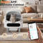 11L Open Top Automatic Cat Litter Box, Quiet Operation with Bio-Radar & Gravity Sensor,Works with 2.4G WiFi & 5G
