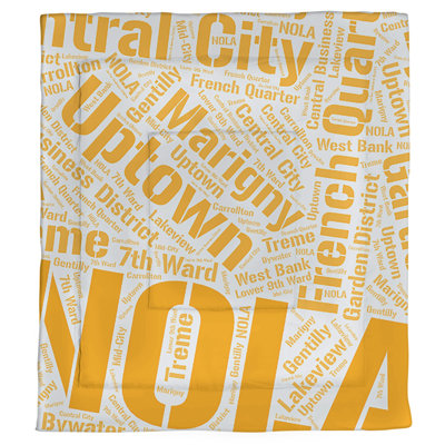 Modern & Contemporary Polyester Box Stitch Comforter