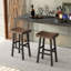 Tabouret en bois massif Sujin-260545917