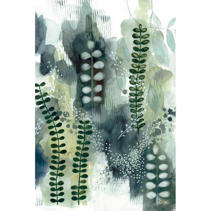 Woodland Walk VI by Laura Horn - Wrapped Canvas Painting, 30cm H x 20cm W