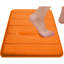 Ensemble de 3 tapis de salle de bain en mousse viscoélastique Tangerine
