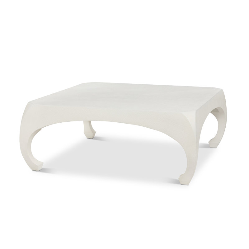 Worth Avenue Cocktail Table, Silk Linen