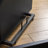 L-Shaped Glass Top Computer Desk-1770100491