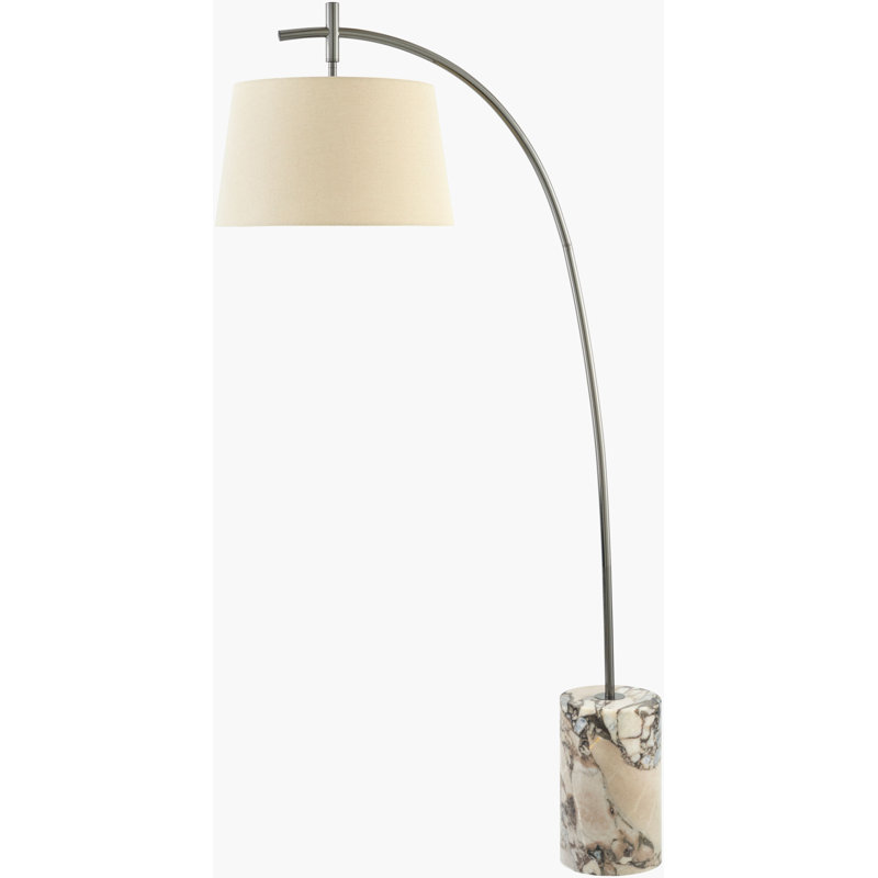 Lampe sur pied Sophie, Beige/brun