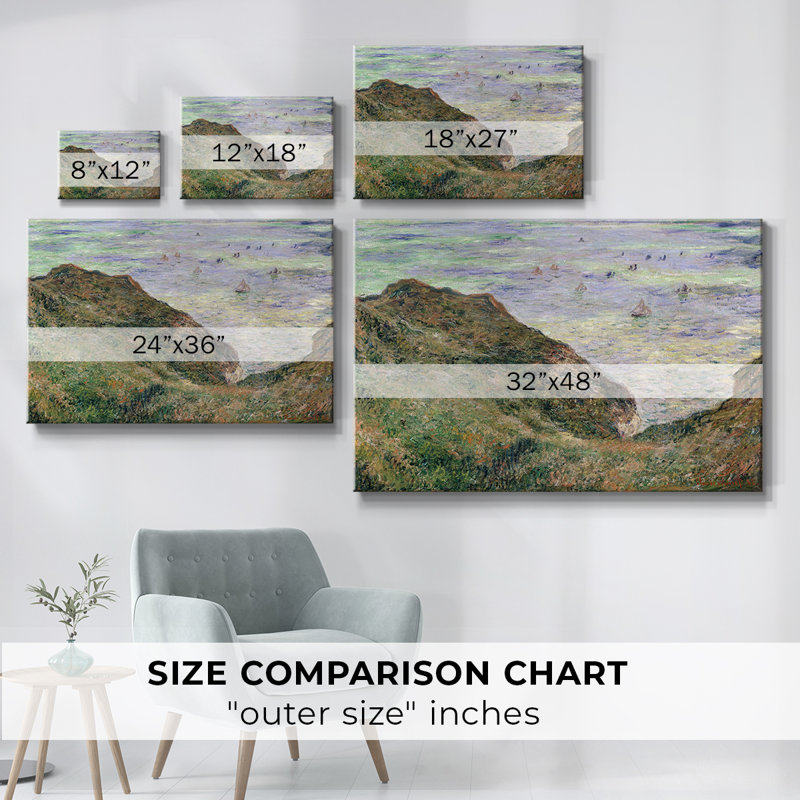 Paysage rétro-ICI, Toile tendue, H 41 po x l 61 po x P 1,5 po