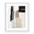 Cadre photo blanc mat