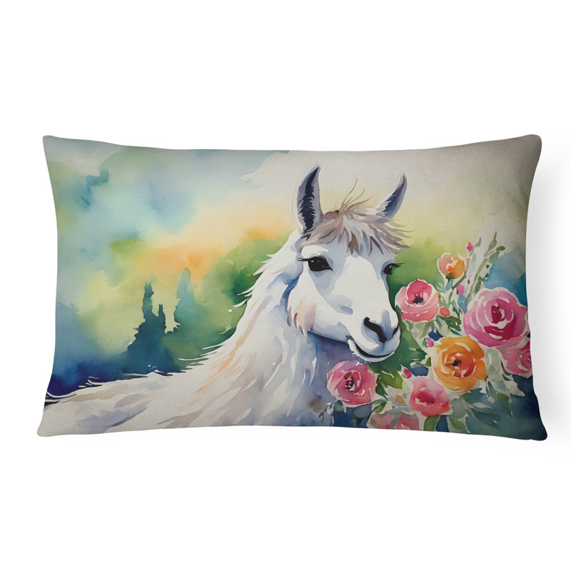 Llama Throw Pillow