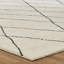 Urban Ridge Wool Hand Knotted Area Rug in Ivory Lattice-565123667