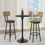 Bralie 60 W x 100H CM  Round  Bar Table Restaurant Tall Pedestal Dining-1584621449