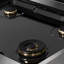 ZLINE 30 in. Legacy Gas Rangetop with 4 Brass Burner Cooktop in Satin Stainless Steel with Griddle