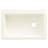 Radius 33'' L Single Bowl Kitchen Sink-16187802