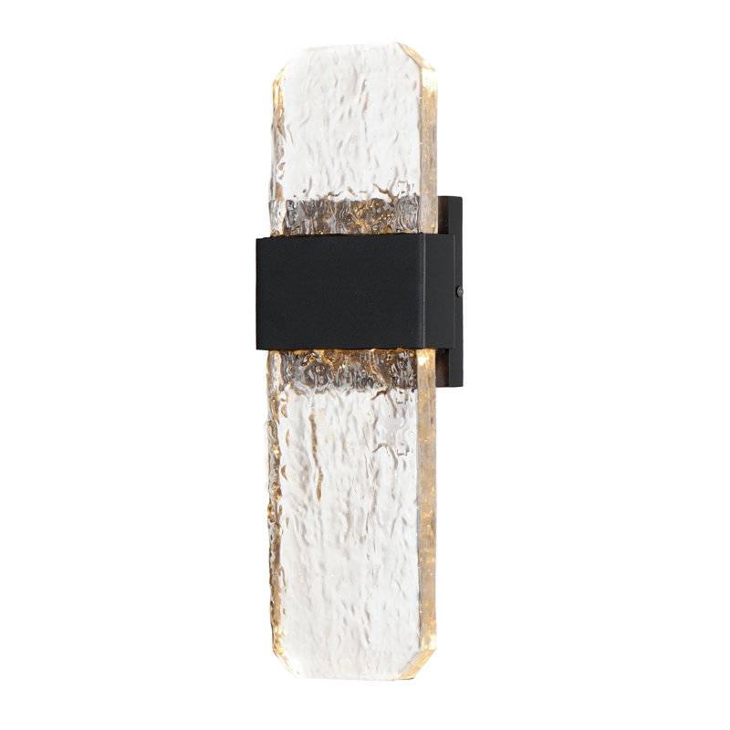 Condesa - Fixation murale pour l'extérieur, H 15,5 po x l 5,25 po x P 2 po