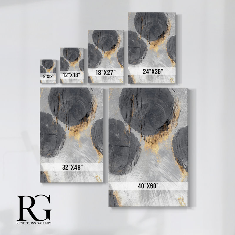 Abstract CCCLXXIX Gallery Wrapped Canvas - Ready To Hang, 18" H x 12" W