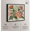 «Vibrant Florals IV», reproduction d'art sur toile par Art Remedy, cadre noir, 12 x 12-1012517094-1012517102