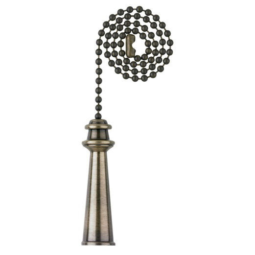 Laux Pull Chain, Antique Brass