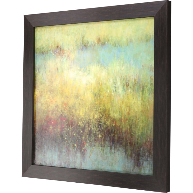 «Spring Song II», reproduction d'art encadrée brune